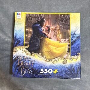 Disney Beauty and the Beast Puzzle - Blue and Yellow